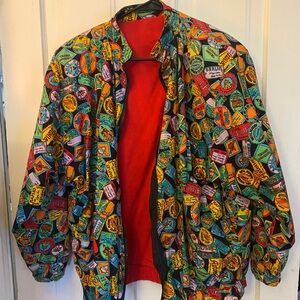 Colorful Graphic Men's Jacket